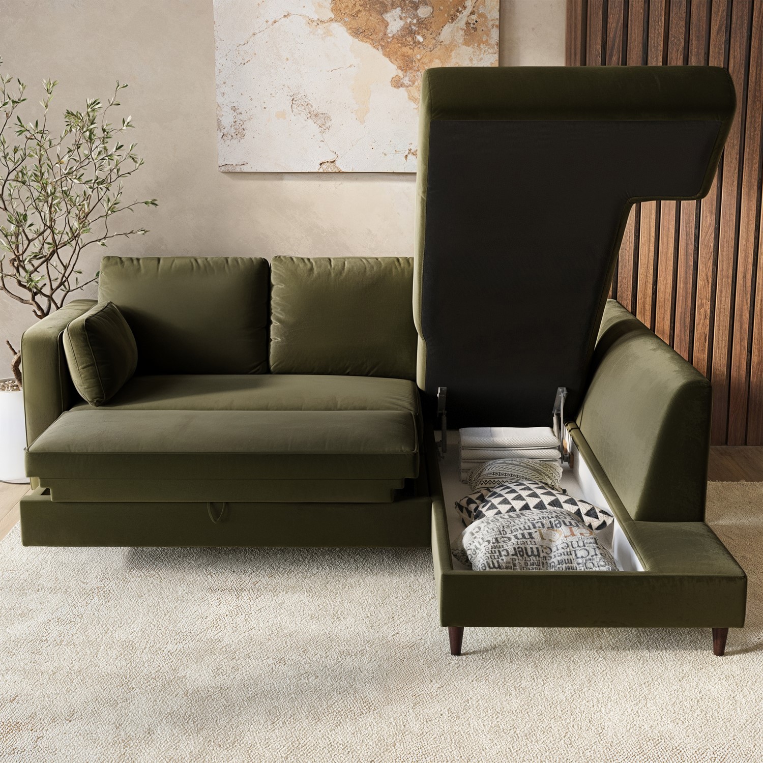 Sofa Bed with Storage