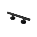 Black Straight Grab Rail 355 x 32mm - Nymas