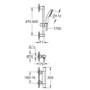GROHE QuickFix Chrome Precision Start Thermostatic Shower Mixer