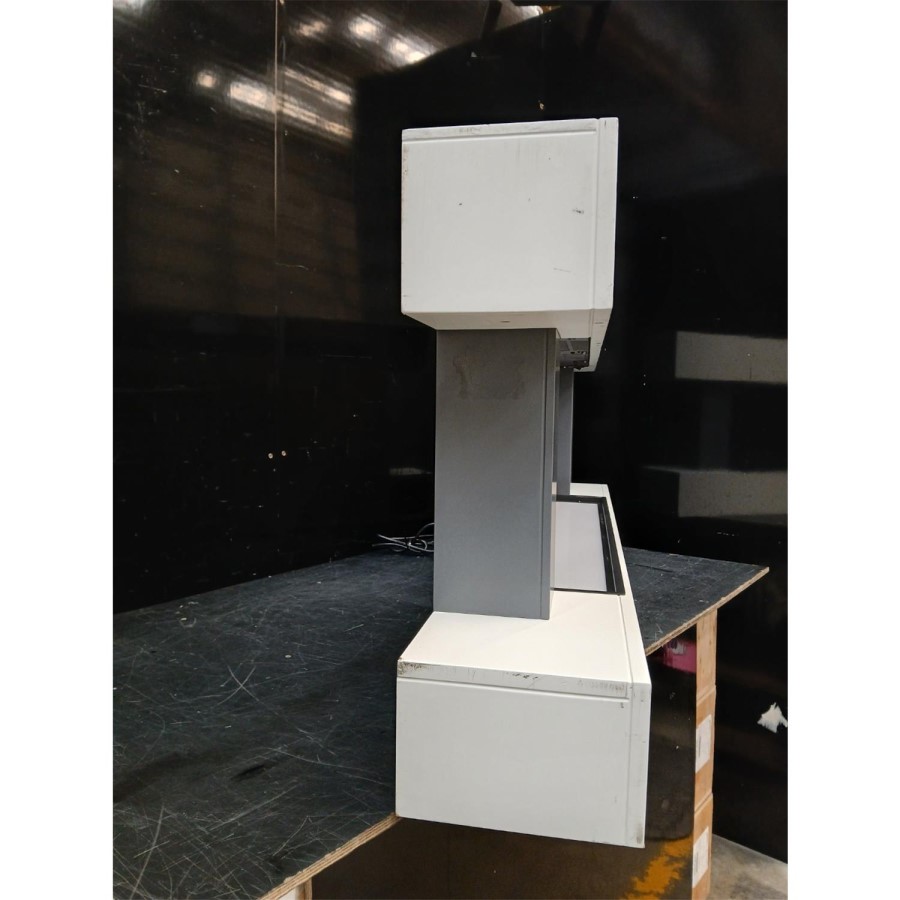 IMPERFECT - White 52inch Wall Mounted Electric Fireplace - AmberGlo
