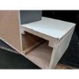 IMPERFECT - White 52inch Wall Mounted Electric Fireplace - AmberGlo