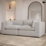ALMOST PERFECT - Beige Boucle 3 Seater Sofa - Hudson