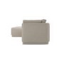 Beige Fabric 4 Seater Left-Hand Chaise L-Shape Corner Sofa - Arden