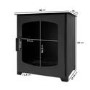 Bioethanol Wood Burning-Style Flueless Stove - AmberGlo
