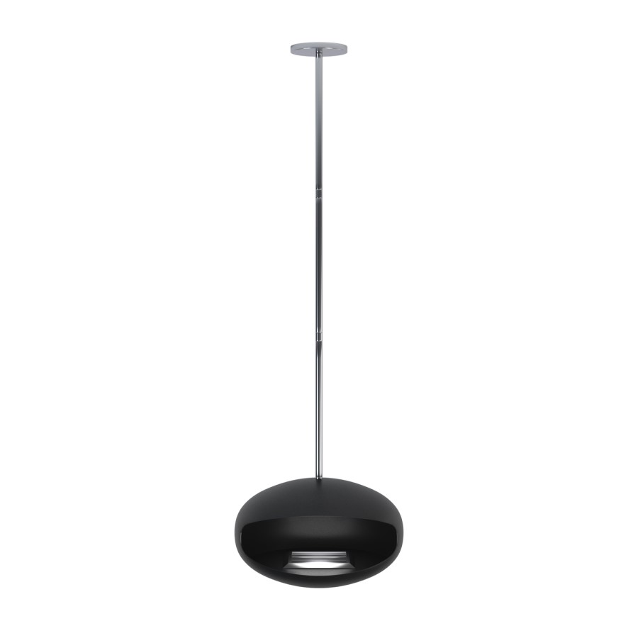 Modern Black Bioethanol Hanging Fire - AmberGlo