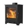 Freestanding 5kW Log Burner Stove in Black - AmberGlo