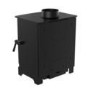 Freestanding 5kW Log Burner Stove in Black - AmberGlo
