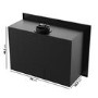 Inset Cassette 8.2kW Log Burner Stove in Black - AmberGlo