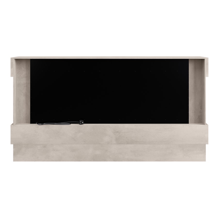 Freestanding Stone Effect 3-Sided Electric Fire with Logs - 60 inch - AmberGlo