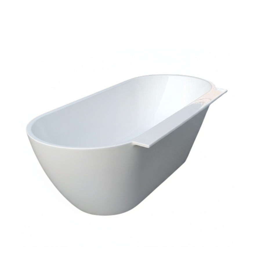 Freestanding Double Ended Back to Wall Bath 1700 x 800mm - Alto
