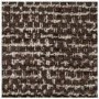 Brown Boucle Modern Curved Accent Chair - Azalea