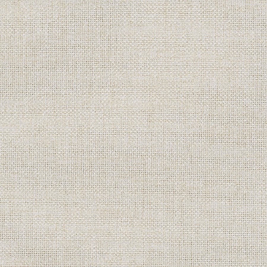 Cream Upholstered Single Ottoman Bed with Legs - Amara