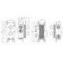 Brushed Bronze 2 Outlet Concealed Thermostatic Mixer Shower Valve - Arissa