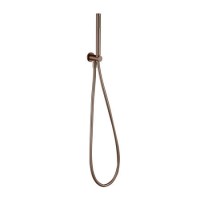 Brushed Bronze Shower Hand Shower with Wall Bracket - Arissa