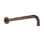 Brushed Bronze Wall Mounted Shower Arm - Arissa