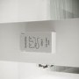 Triple Door Bathroom Mirror Cabinet with Lights Demister & Socket 1200 x 800mm - Artemis