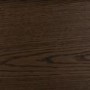Large Walnut Oval Coffee Table - Arrezzo