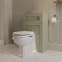 500mm Green Back to Wall Toilet Unit Only - Baxenden
