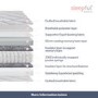 Double Hybrid Cooling Memory Foam Top 2000 Pocket Sprung Hybrid Mattress - Sleepful Wellness