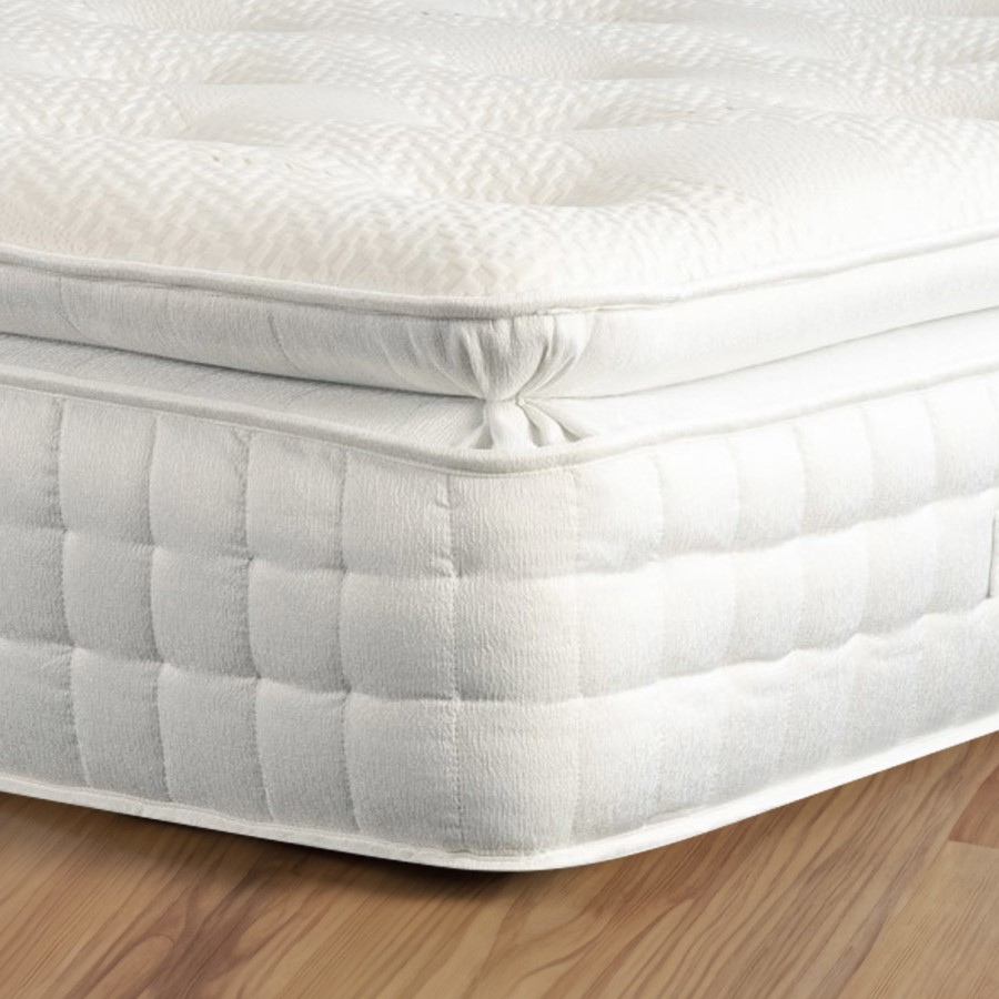 Super King Hybrid Memory Foam Top 3000 Pocket Sprung Pillow Top Mattress - Sleepful Premium