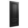 Internal Black 2-Panel FD30 Fire Door - 1981 x 762 x 44mm - Nelson - XL Joinery