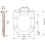 Matt Black Wall Hung Rimless Toilet with Soft Close Seat, White Glass Sensor  Flush Plate, 820mm Frame & Cistern – Newport