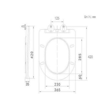 ONLY OPENED - Matt Black Wall Hung Rimless Short Projection Toilet with Soft Close Seat Verona