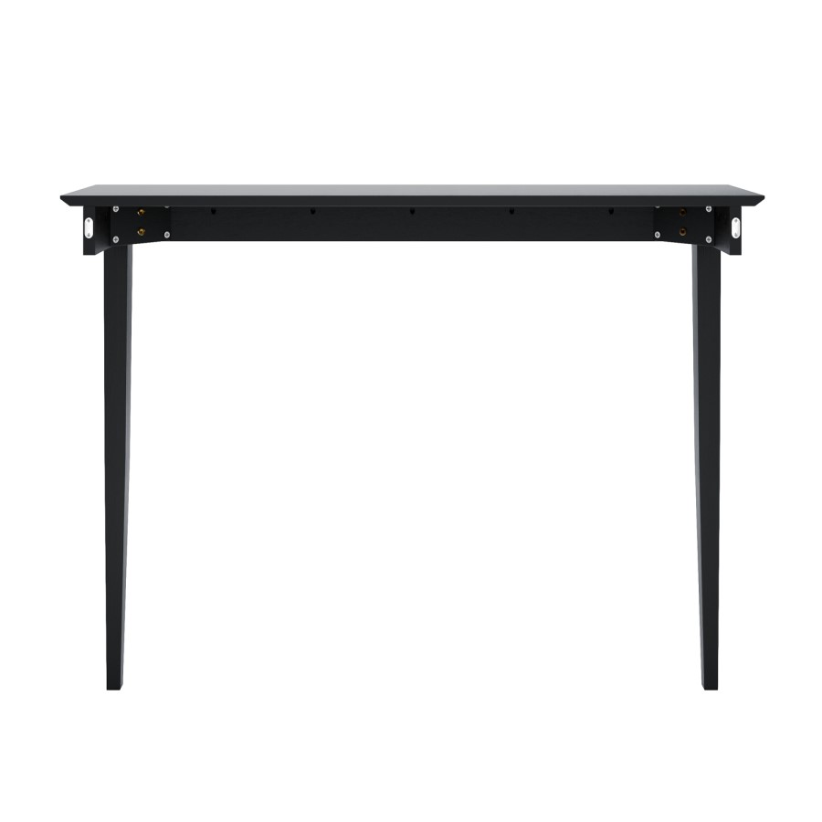 Small & Narrow Black Radiator Cover - 115cm - Ava