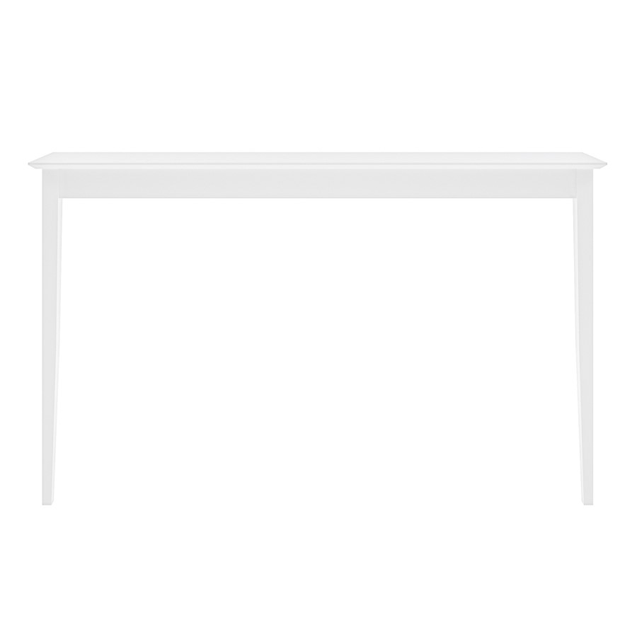 Large & Narrow White Radiator Cover - 150cm - Ava