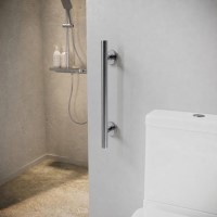 Chrome Bathroom Grab Rail 600 x 77mm - Arissa