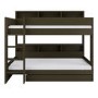 Green Bunk Bed with Storage Shelves and Drawer - Aire