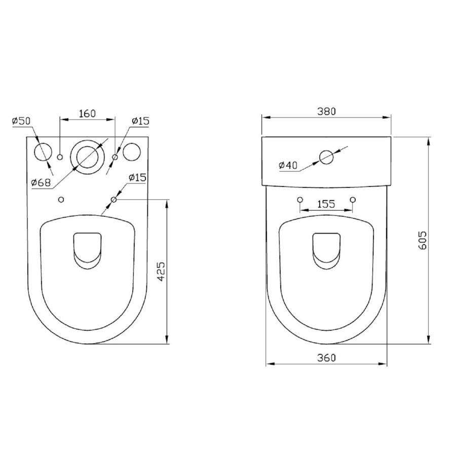 Chrome Freestanding Left Hand Shower Bath Suite with Toilet and Basin - Amaro