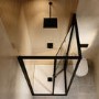 800x800mm Black In-Fold Sliding Shower Enclosure 6mm Glass and Low Profile Shower Tray - Apollo