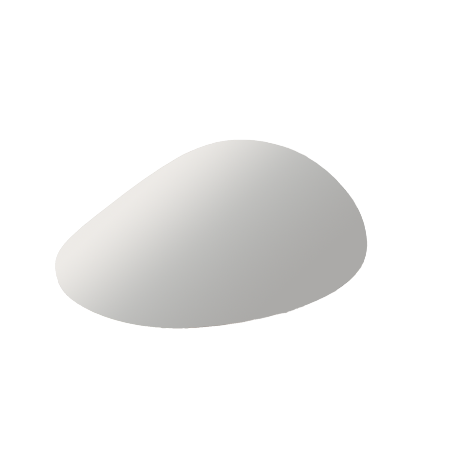 Pebble Frameless Wall Mirror 50cm x 80cm - Apollo