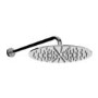 300mm Ultra Slim Round Shower Head with Wall Arm