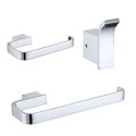 BUN/ARICTRH153/89139 Chrome 3 Piece Accessory Set - Arissa