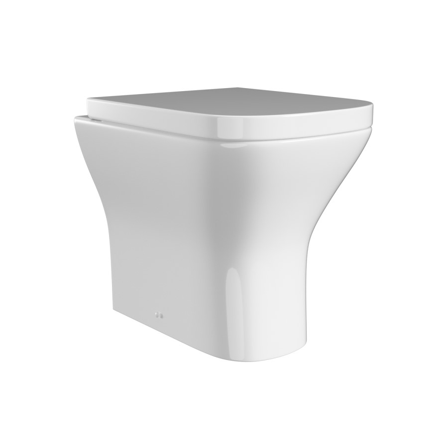 Back to Wall Rimless Toilet with Soft Close Seat - Austin