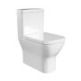 Close Coupled Rimless Closed Back Comfort Height Toilet with Soft Close Seat - Austin