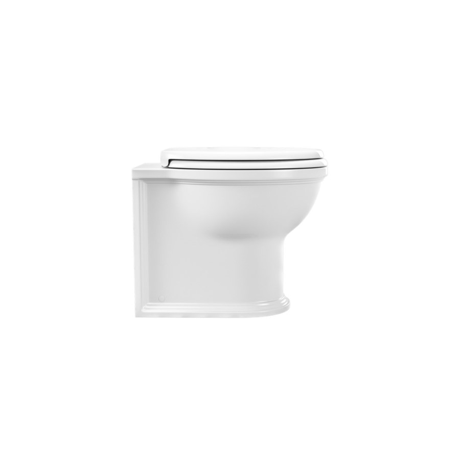 1100mm Burgundy Toilet and Sink Unit with Traditional Toilet - Baxenden