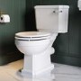 Traditional Brass Shower Bath Suite with Toilet & Basin - Park Royal