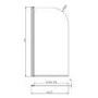 Traditional Brass Shower Bath Suite with Toilet & Basin - Park Royal