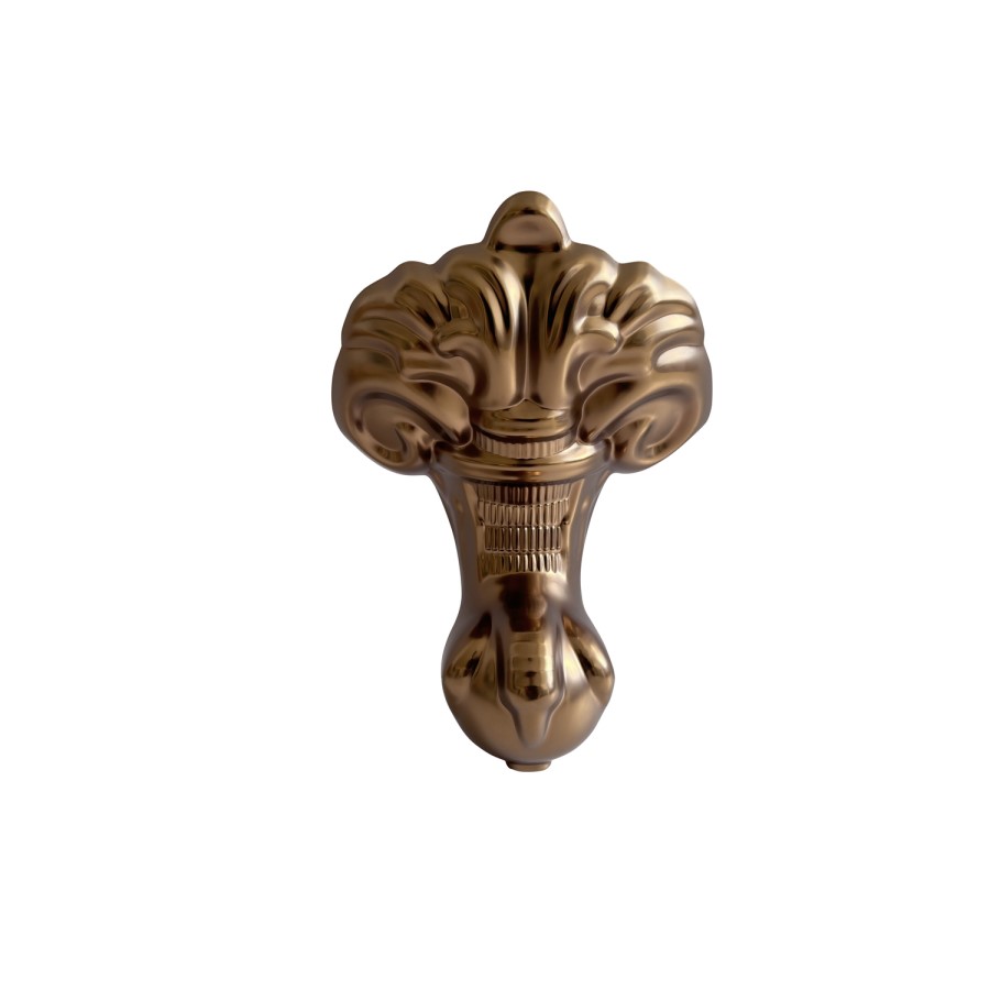 Freestanding Single Ended Bath with Bronze Feet 1670 x 740mm - Park Royal