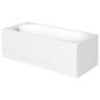 1600mm Straight Bath Suite with Toilet, Basin & Panels - Alton