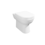 1700mm Chrome Shower Bath Suite with White Toilet & Sink Unit - Alton