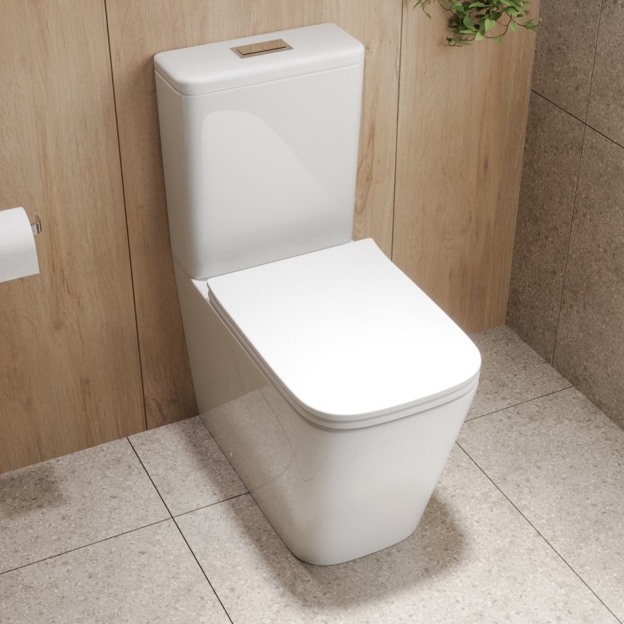 1500mm Left Hand Shower Bath Suite with Toilet Basin & Panels - Lomax