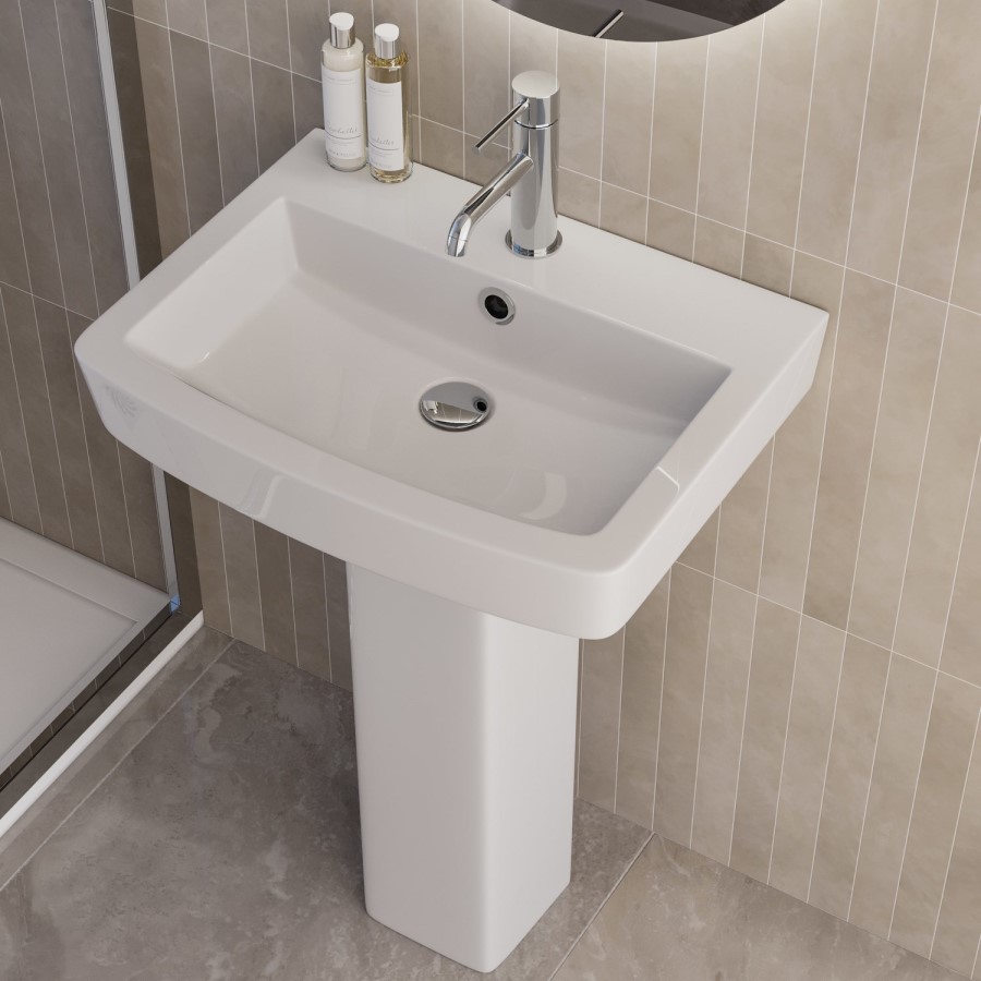 1700mm Right Hand Shower Bath Suite with Toilet Basin & Panels - Lomax