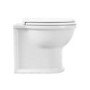 1400mm White Toilet and Sink Unit with Traditional Toilet- Baxenden