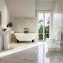 Traditional Black Freestanding Bath Suite with Toilet & Basin - Park Royal