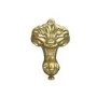 Freestanding Double Ended Back to Wall Bath with Brushed Brass Feet 1700 x 745mm - Park Royal