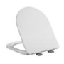 Matt White Wall Hung Rimless Toilet with  Soft Close Seat, Black Pneumatic Flush Plate, 1168mm Frame & Cistern – Verona
